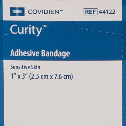 Curity™ Sensitive Skin Adhesive Strip 1 X 3 Inch Plastic Rectangle Tan Sterile (810230_BX)