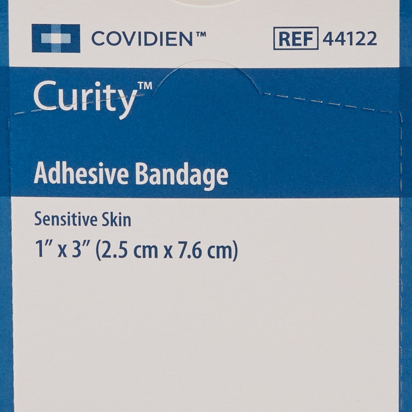 Curity™ Sensitive Skin Adhesive Strip 1 X 3 Inch Plastic Rectangle Tan Sterile (810230_CS)