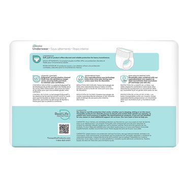 Tranquility® Essential Unisex Adult Absorbent Underwear Pull On with Tear Away Seams Medium Disposable Heavy Absorbency (418716_BG)