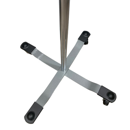 McKesson IV Stand Floor Stand 2 Hooks 4 Legs with Casters (1223659_EA)