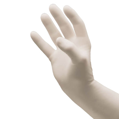 NitriDerm® COATS® Exam Glove Medium NonSterile Nitrile Standard Cuff Length Fully Textured White Chemo Tested (880526_CS)