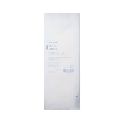 McKesson Abdominal Pad 8 X 10 Inch Sterile 1 per Pack (446059_PK)