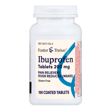 Foster & Thrive™ Pain Relief 200 mg Strength Ibuprofen Tablet 100 per Bottle (1238906_BT)