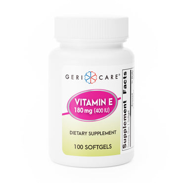 Geri-Care® Vitamin Supplement Vitamin E 400 IU Strength Softgel 100 per Bottle (742181_BT)