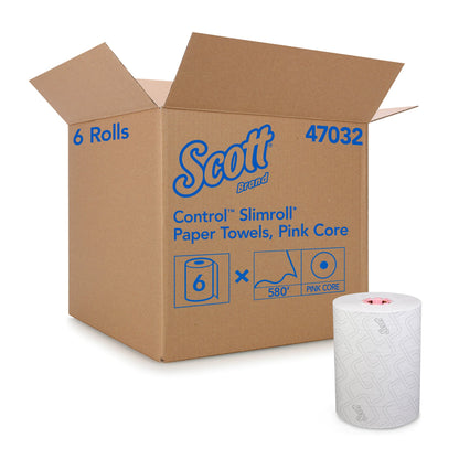 Scott® MOD Slimroll® Paper Towel Hardwound Roll 8 Inch X 580 Foot (1057756_CS)