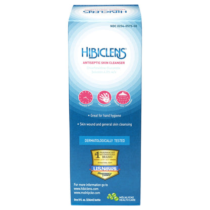 Hibiclens® Antiseptic / Antimicrobial Skin Cleanser 8 oz. Bottle 4% Strength CHG (Chlorhexidine Gluconate) NonSterile (81477_EA)