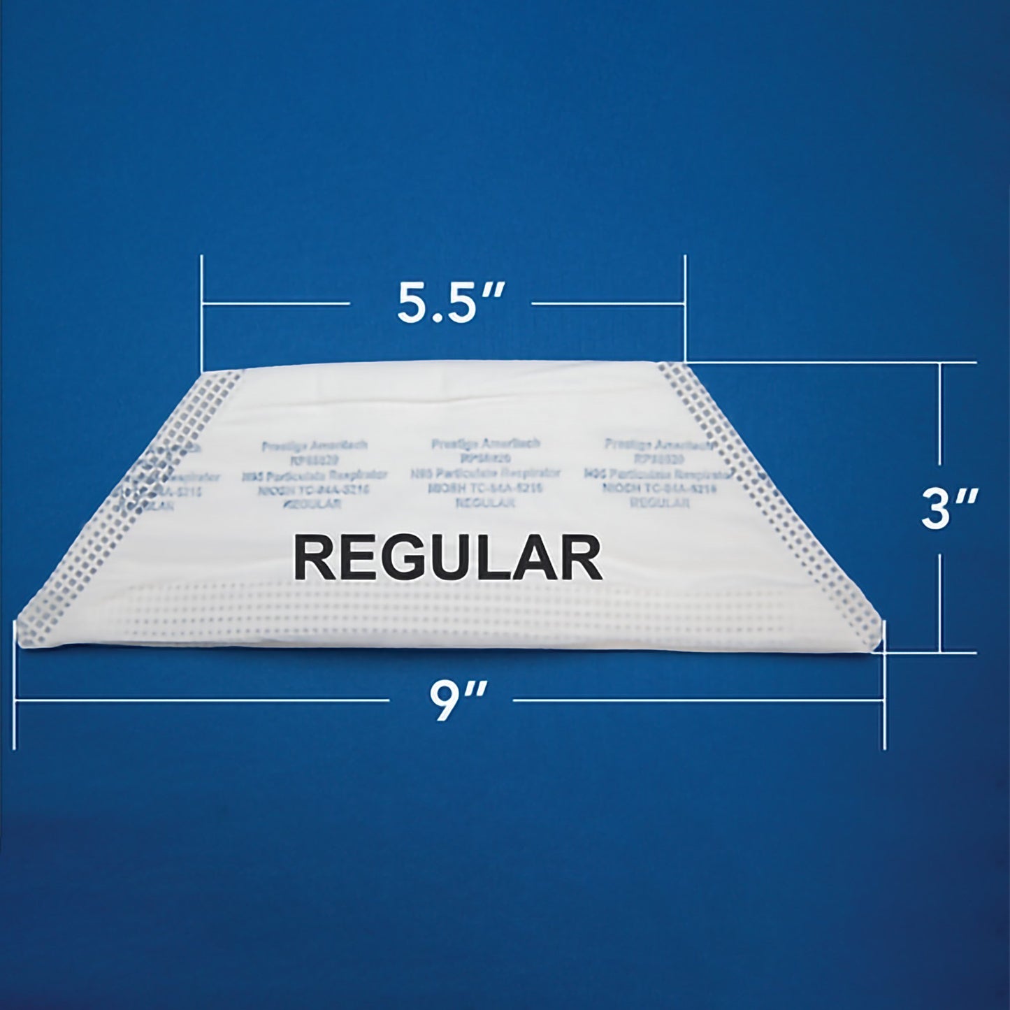 ProGear® Particulate Respirator / Surgical Mask Medical N95 ASTM Level 3 Elastic Strap Regular (1181774_CS)