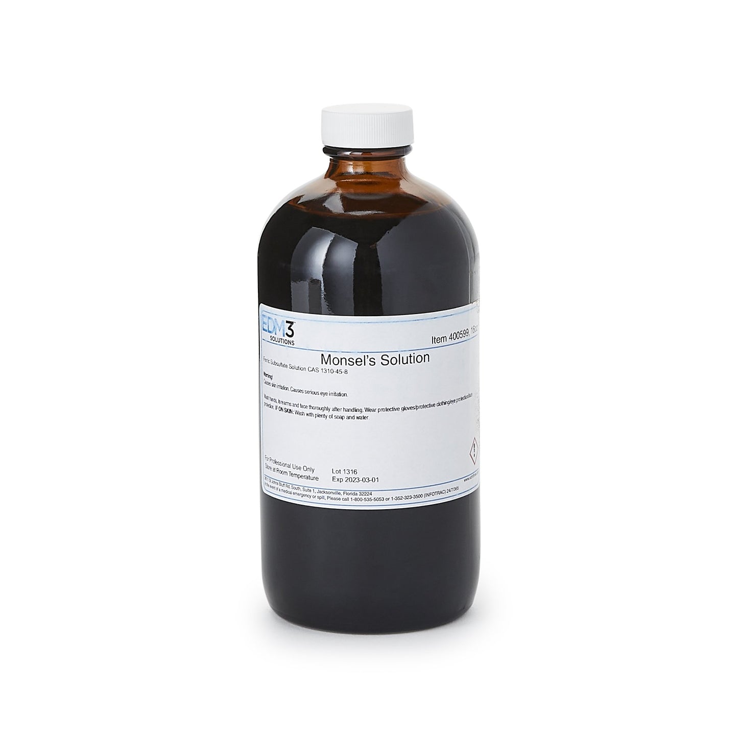 EDM3® Monsel's Solution (Ferric Subsulfate) 16 oz. (651490_EA)