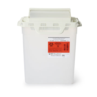 Recykleen™ Sharps Container Pearl Base 15-3/4 H X 13-1/2 W X 6 D Inch Horizontal Entry 3 Gallon (775429_EA)
