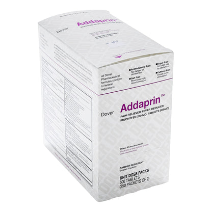 Addaprin™ Pain Relief 200 mg Strength Ibuprofen Tablet 250 per Box (769188_BX)