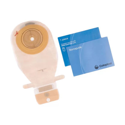Assura® Colostomy Pouch One-Piece System 11-1/4 Inch Length Flat, Trim to Fit 3/8 to 3 Inch Stoma Drainable (547227_BX)