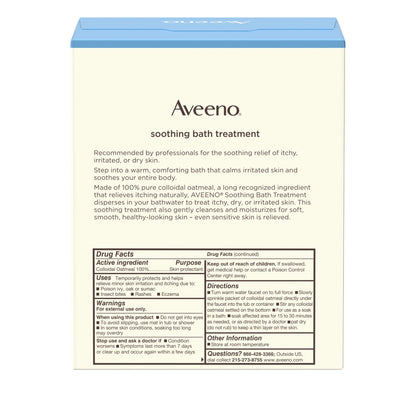 Aveeno® Bath Additive 1.5 oz. Individual Packet Unscented Powder (866006_BX)
