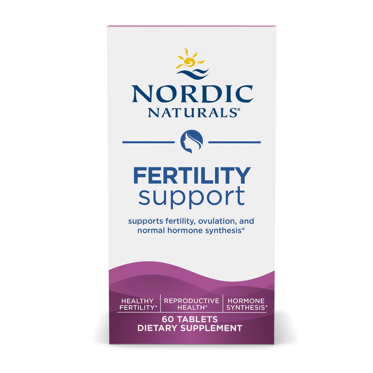 Nordic Naturals® Fertility Support Dietary Supplement Inositol 1100 mg Strength Tablet 60 per Bottle (1264952_BT)