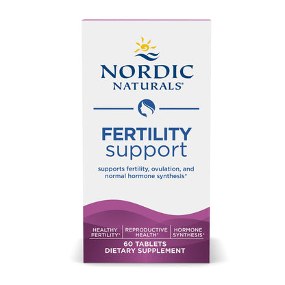 Nordic Naturals® Fertility Support Dietary Supplement Inositol 1100 mg Strength Tablet 60 per Bottle (1264952_BT)