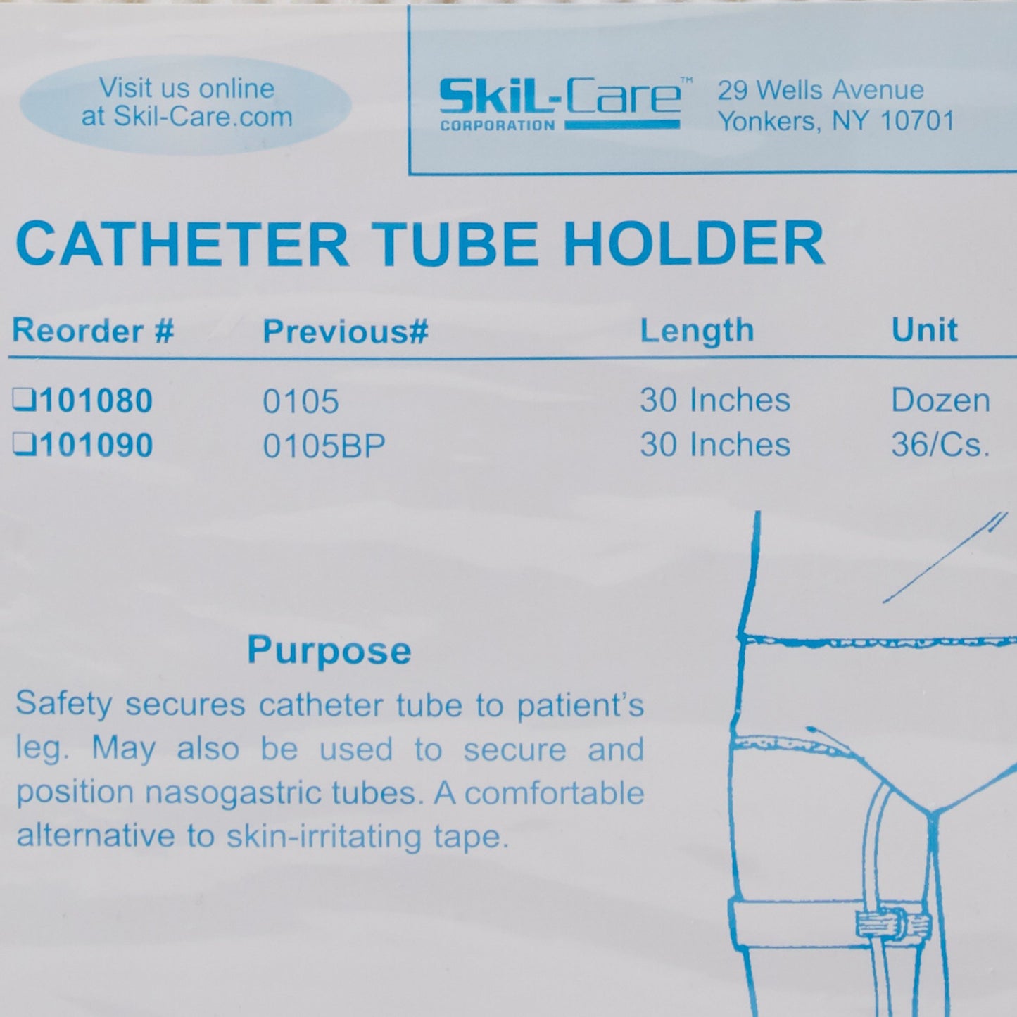 SkiL-Care® Leg Strap 30 Inch, Nonsterile (170959_EA)