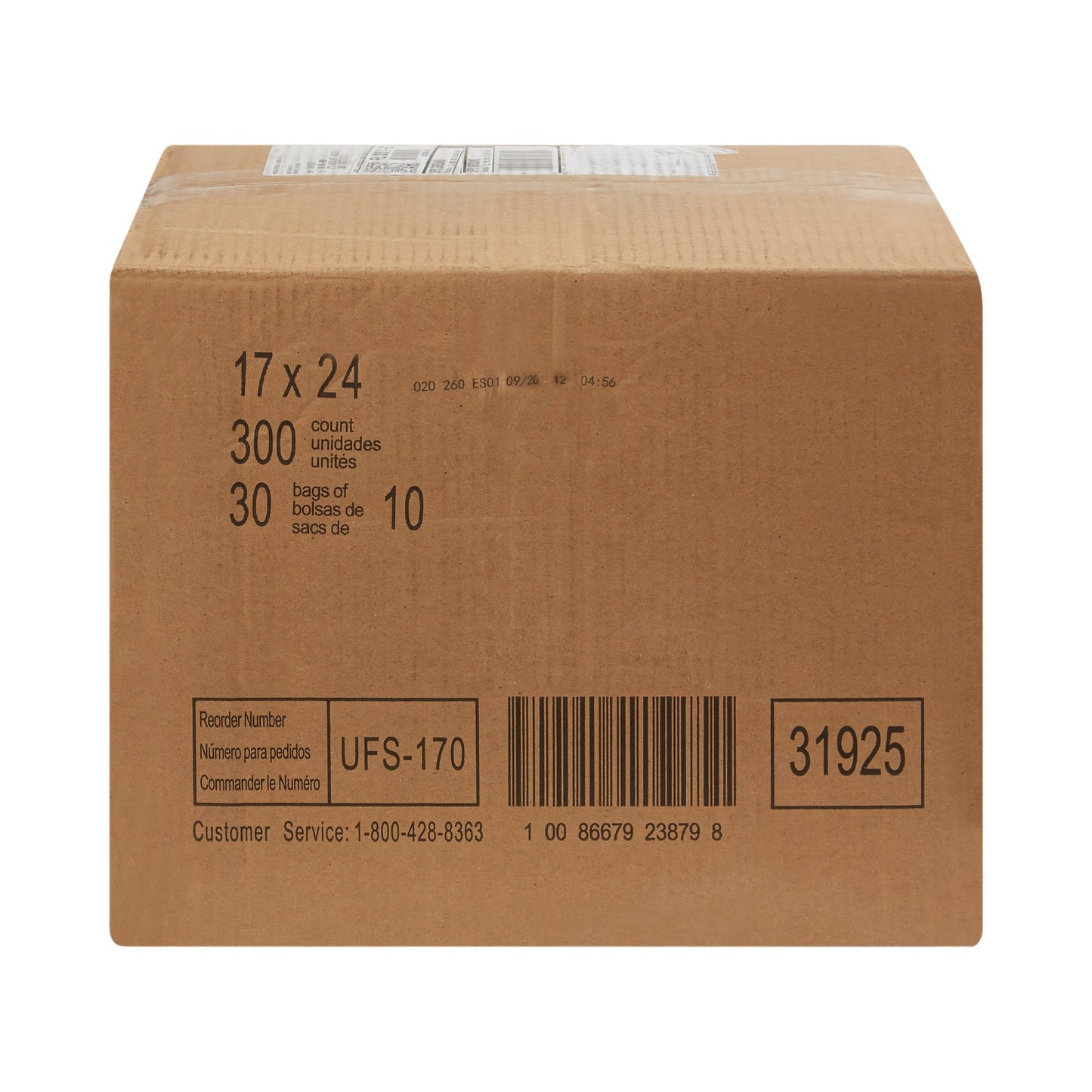 Attends® Care Dri-Sorb® Disposable Underpad 17 X 24 Inch Cellulose / Polymer Heavy Absorbency (408163_CS)