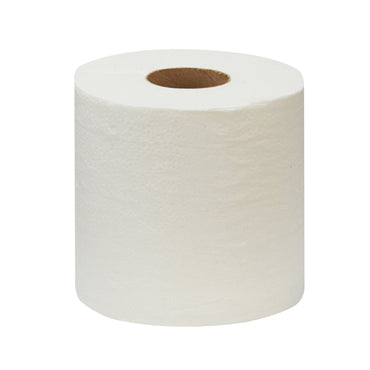 Scott® Essential Toilet Tissue White 2-Ply Standard Size Cored Roll 550 Sheets 4 X 4-1/10 Inch (509038_CS)