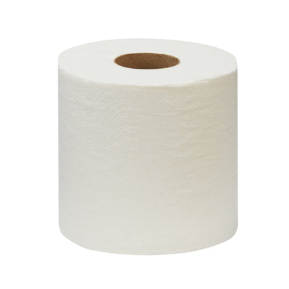 Scott® Essential Toilet Tissue White 2-Ply Standard Size Cored Roll 550 Sheets 4 X 4-1/10 Inch (509038_CS)