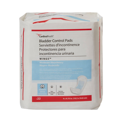 Sure Care™ Bladder Control Pad 4 X 9-3/4 Inch Moderate Absorbency Polymer Core One Size Fits Most (731677_CS)