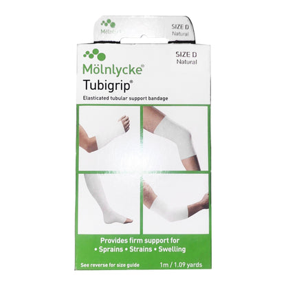 Tubigrip® Elastic Tubular Support Bandage 3 Inch X 1 Yard Large Arm / Medium Ankle / Small Knee Pull On Natural NonSterile Size D Standard Compression (683722_EA)