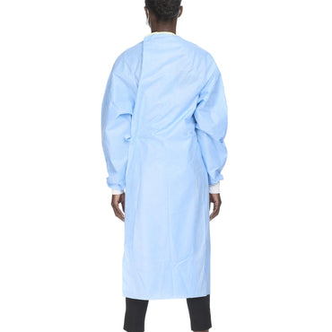 Evolution 4 Non-Reinforced Surgical Gown with Towel Large Blue Sterile Not Rated Disposable (167990_CS)