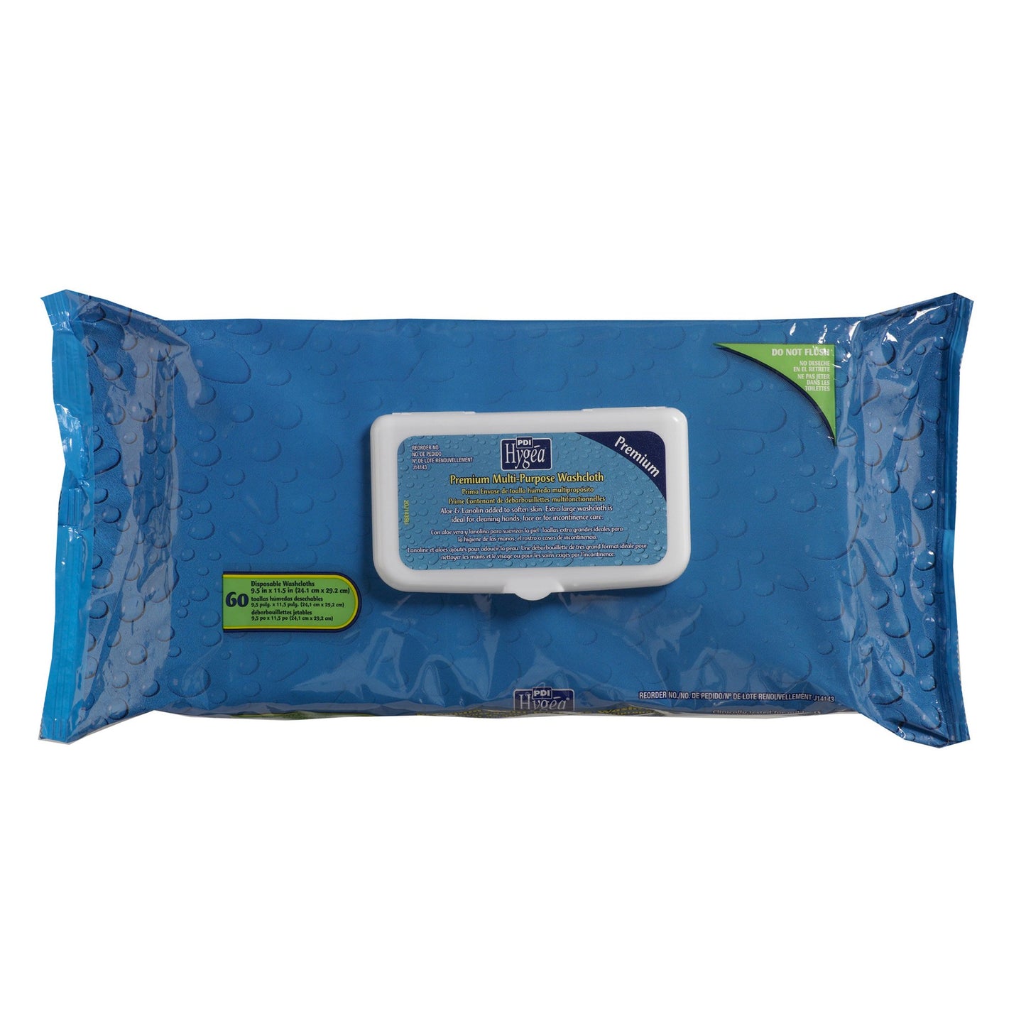 Hygea® Premium Personal Cleansing Wipe Soft Pack Scented 60 Count (515318_BX)