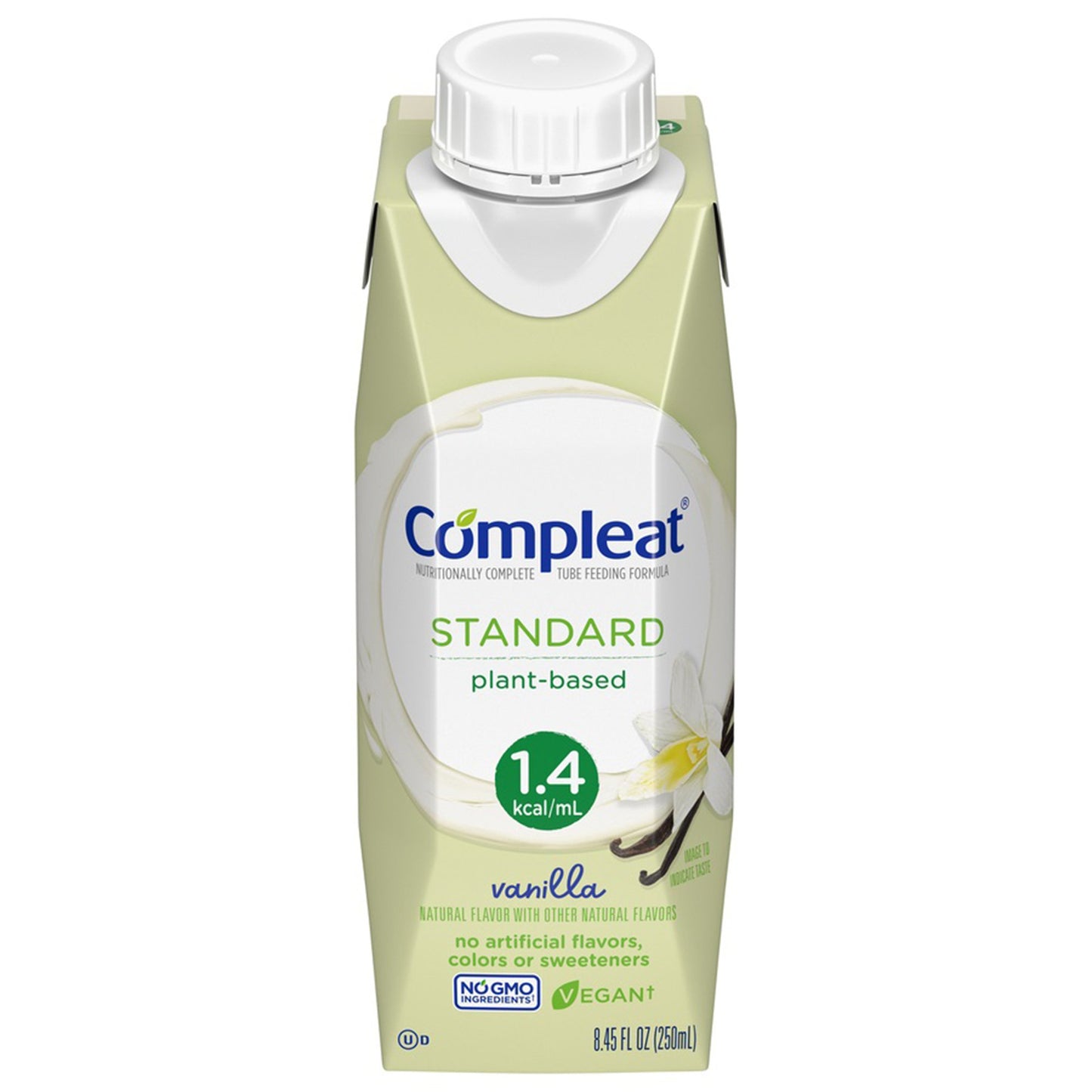 Compleat® Standard 1.4 Cal Oral Supplement Vanilla Flavor Liquid 8.45 oz. Carton (1207053_EA)