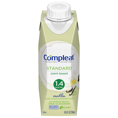 Compleat® Standard 1.4 Cal Oral Supplement Vanilla Flavor Liquid 8.45 oz. Carton (1207053_EA)