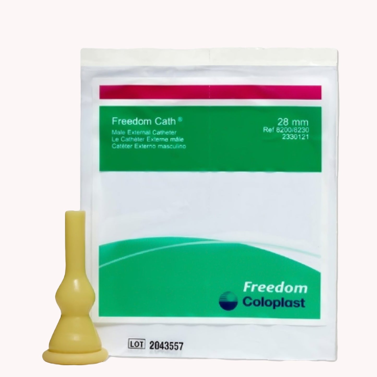 Freedom Cath® Male External Catheter Self-Adhesive Latex Medium (921745_BX)