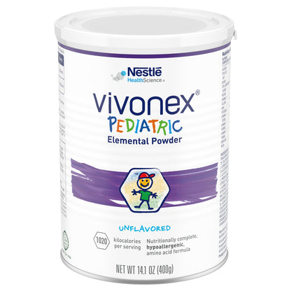 Vivonex® Pediatric Pediatric Oral Supplement Unflavored 400 Gram Can Powder Amino Acid (1261406_EA)