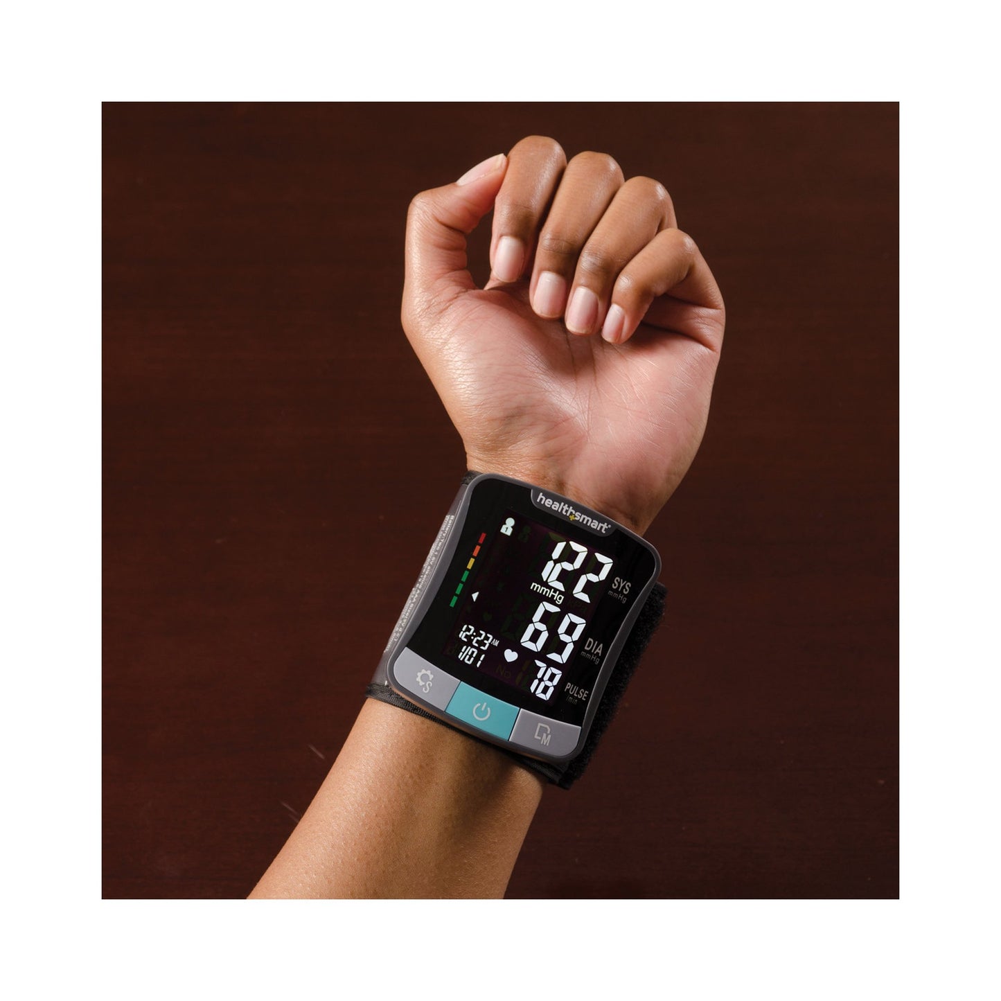 MABIS® Home Automatic Digital Blood Pressure Monitor One Size Fits Most Cuff Nylon Cuff Talking Model (1012670_EA)