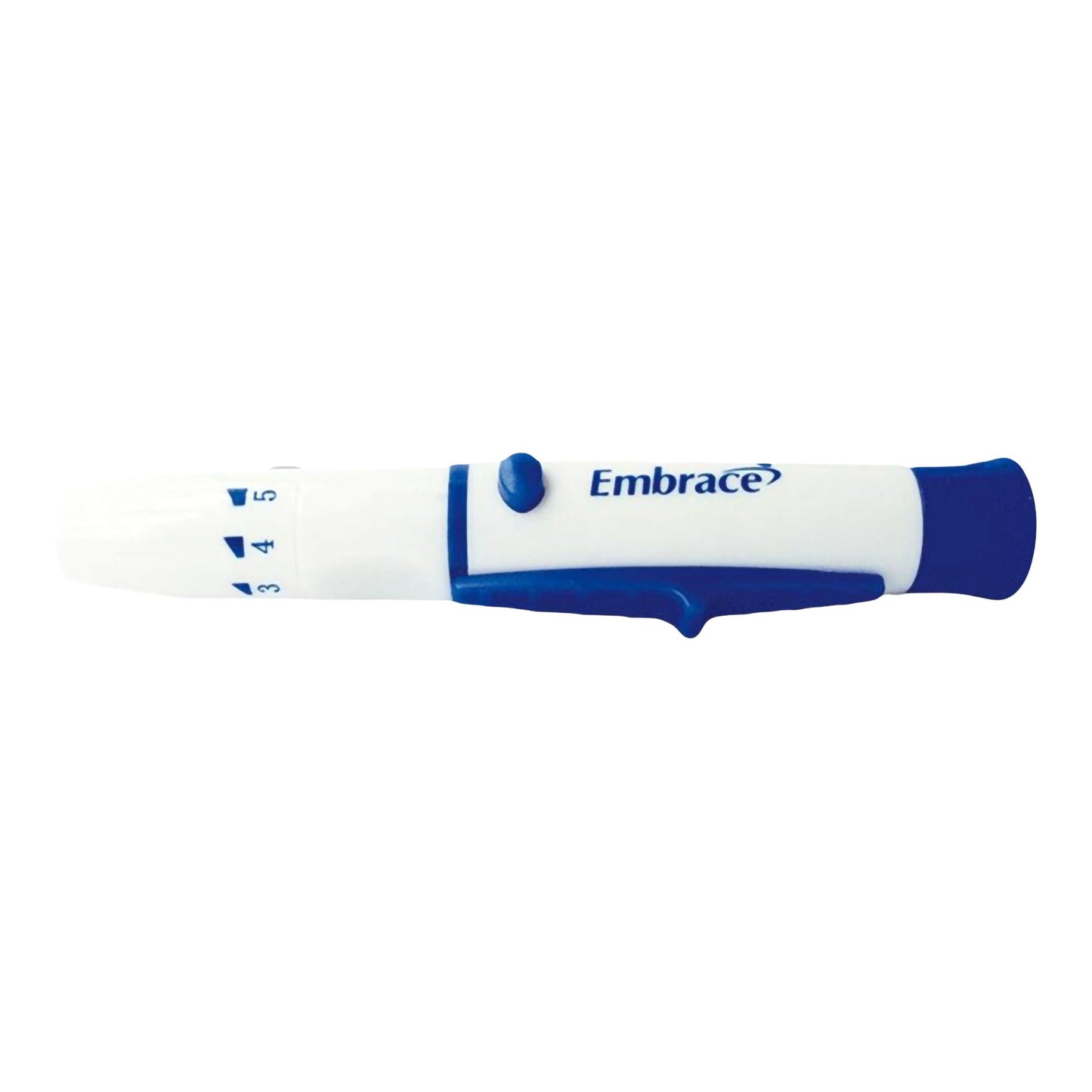 Embrace® Lancing Device Self Destructive Mechanism Push Button Activation Finger (1169448_BX)