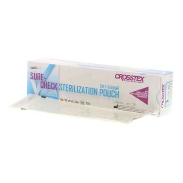 Sure-Check® Sterilization Pouch Ethylene Oxide (EO) Gas / Steam 2-3/4 X 9 Inch Transparent Self Seal Film (783385_BX)