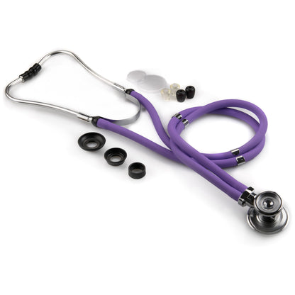 McKesson LUMEON™ Sprague Stethoscope Lavender 2-Tube 22 Inch Tube Double Sided Chestpiece (363731_EA)