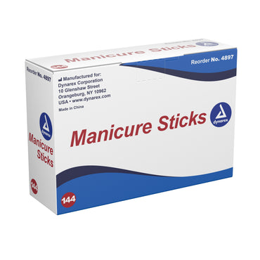 Dynarex Manicure Stick 4.5 Inch Wood (826992_BX)