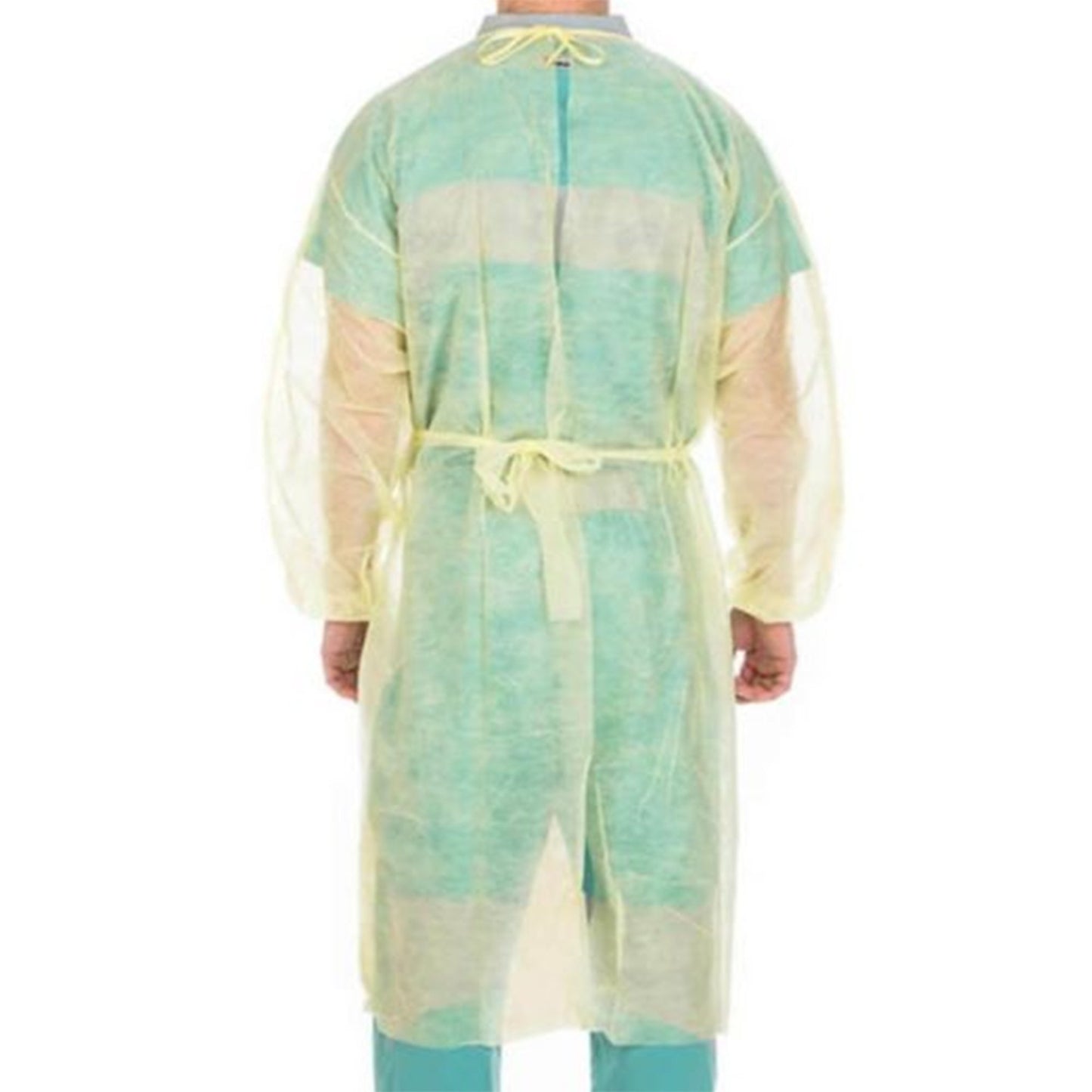 Cardinal Health™ Protective Procedure Gown One Size Fits Most Yellow NonSterile Not Rated Disposable (466476_PK)