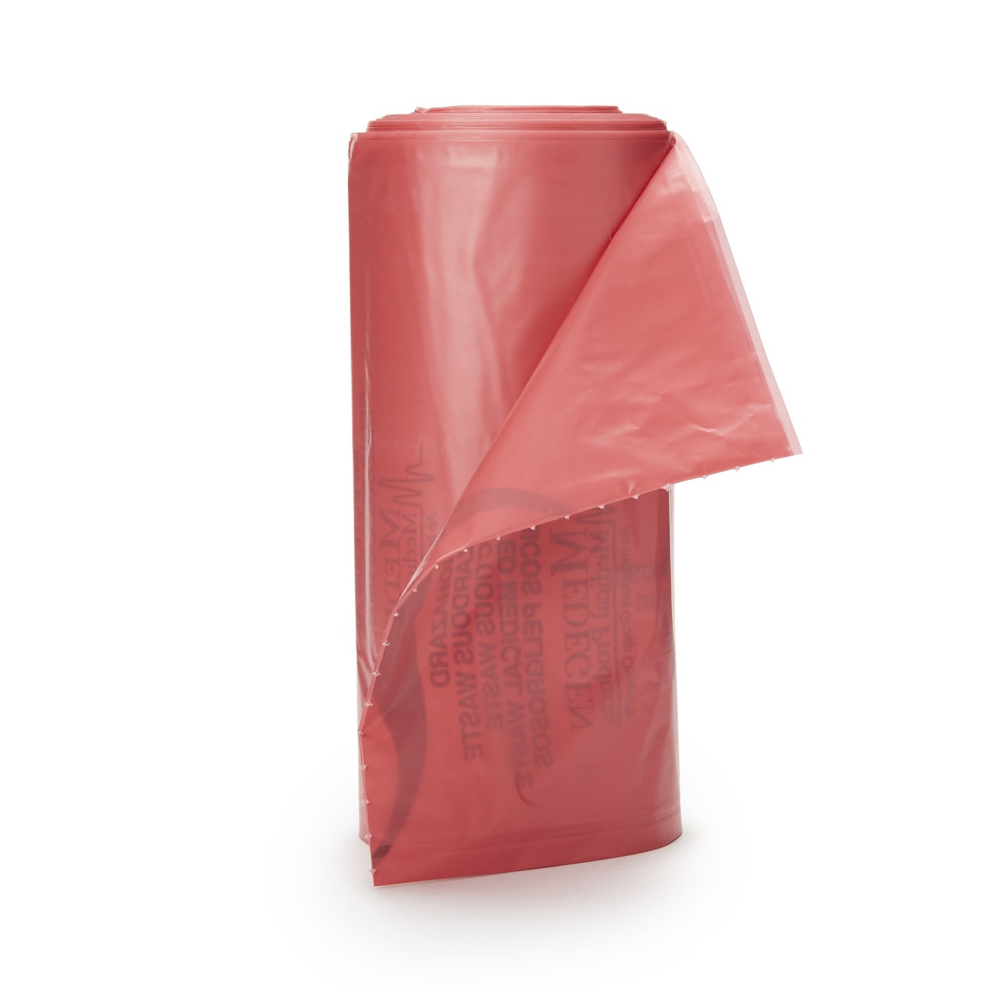 McKesson Biohazard Waste Bag Biohazard Symbol / Infectious Waste 30 to 33 gal. Red 31 X 41 Inch (174735_CS)