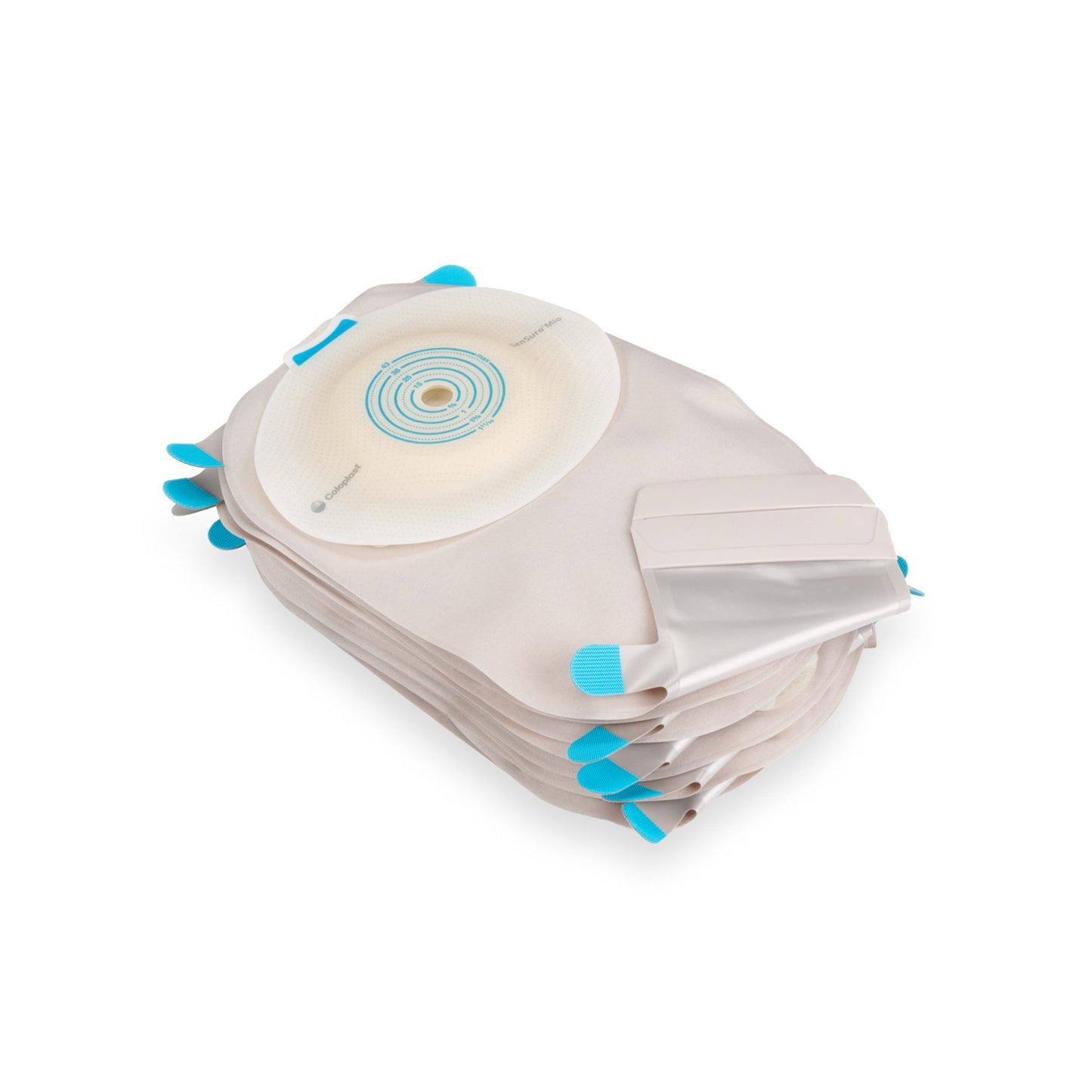 SenSura® Mio Convex Ostomy Pouch One-Piece System 11 Inch Length, Maxi Convex Light, Trim to Fit 3/8 to 1-11/16 Inch Stoma Drainable (1006175_BX)