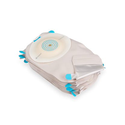 SenSura® Mio Convex Ostomy Pouch One-Piece System 11 Inch Length, Maxi Convex Light, Trim to Fit 3/8 to 1-11/16 Inch Stoma Drainable (1006175_BX)