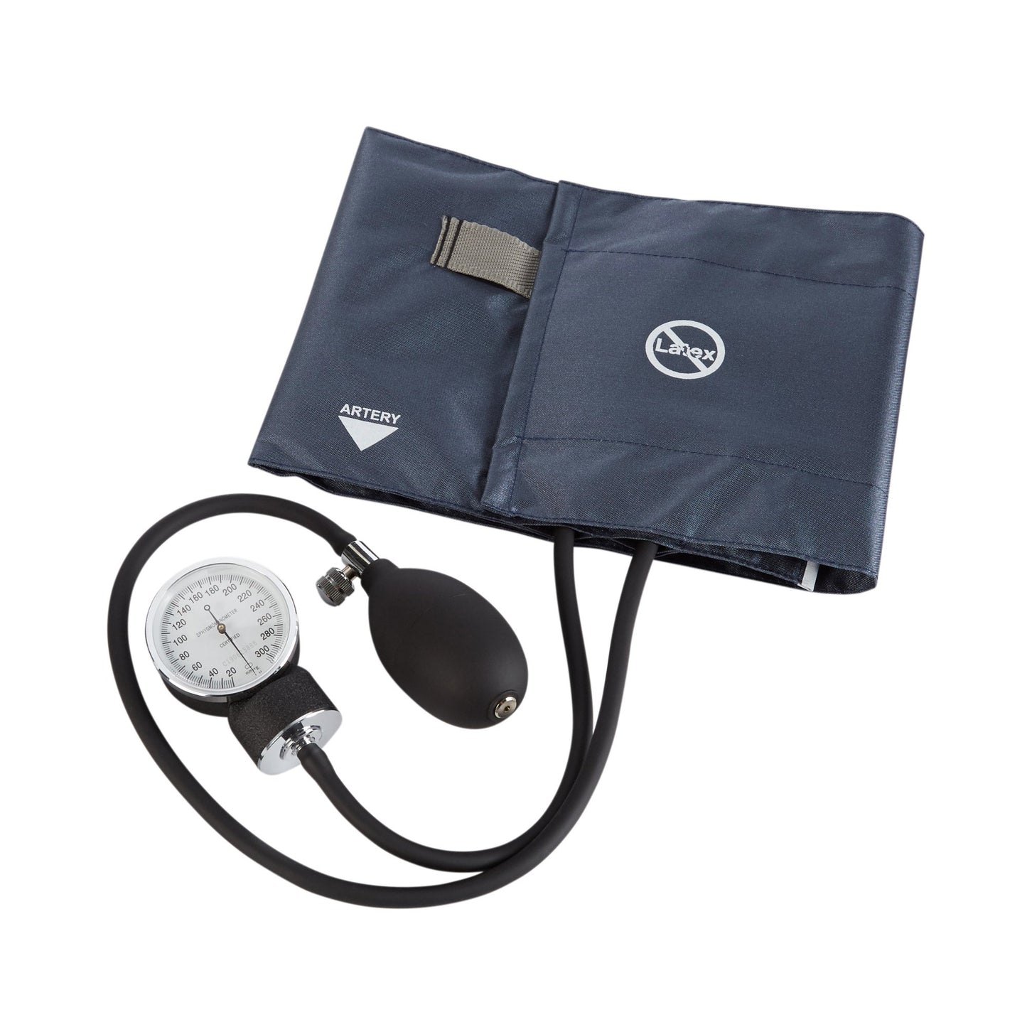 McKesson Brand Aneroid Sphygmomanometer Unit Large Adult Cuff Nylon Cuff 34 - 50 cm Pocket Aneroid (803198_BX)