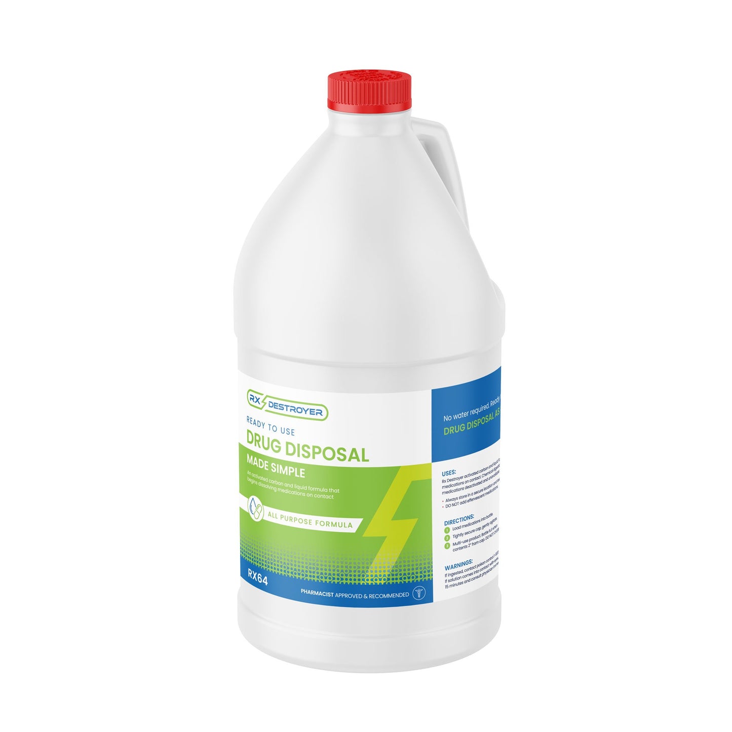 Rx Destroyer™ All-Purpose Drug Disposal System 13 lbs. Carton Weight (883254_EA)