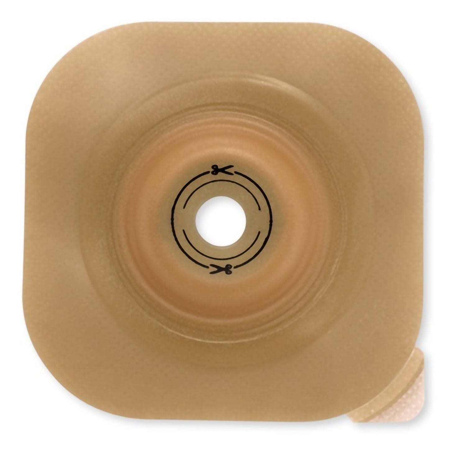 CeraPlus™ New Image™ Ostomy Barrier Trim to Fit, Extended Wear Adhesive without Tape 57 mm Flange Up to 1-1/2 Inch Opening (1009473_BX)