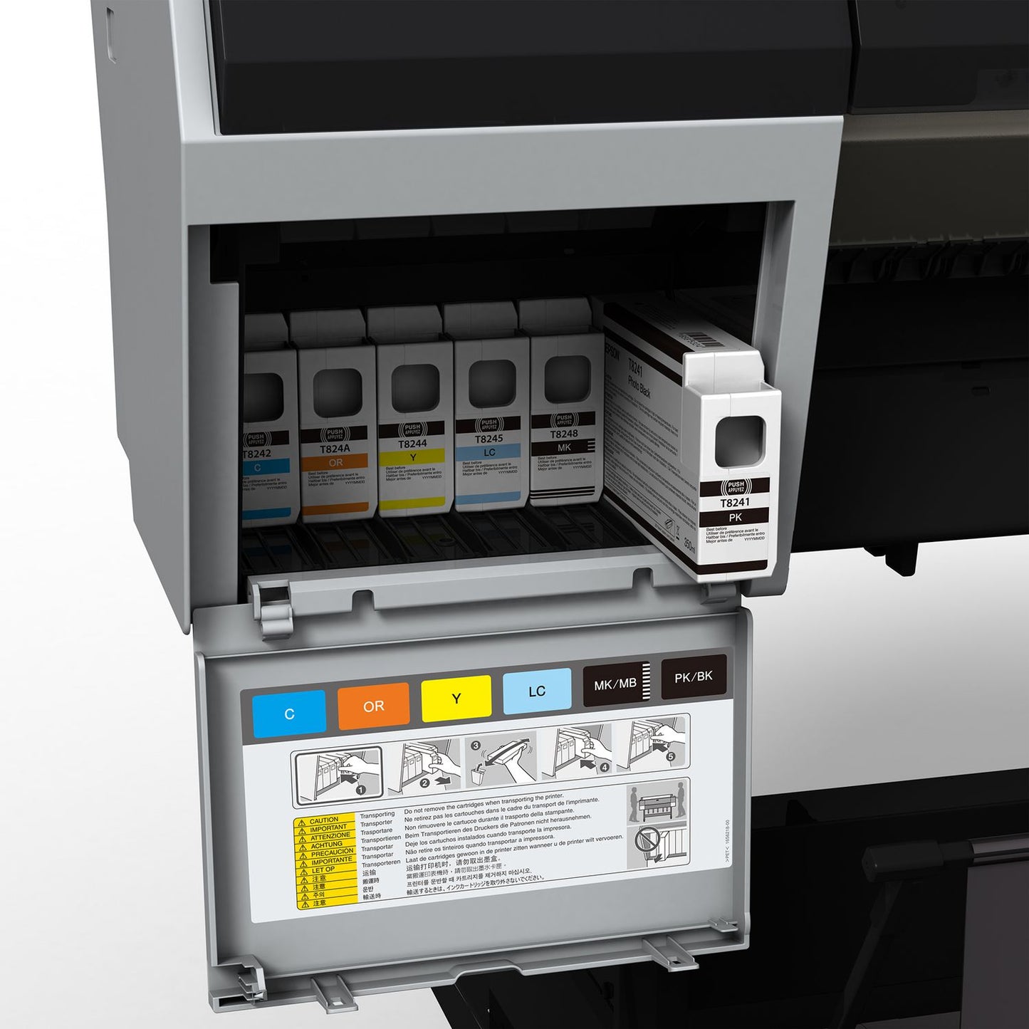 Epson® T54V300 (T54V) UltraChrome HD Ink, Vivid Magenta (EPST54V300)