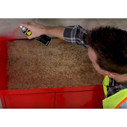 Rust-Oleum® Hard Hat High Performance V2100 System Rust Preventive Enamel Spray Paint, Gloss Safety Blue, 15 oz Aerosol Can, 6/Carton (RSTV2124838CT)