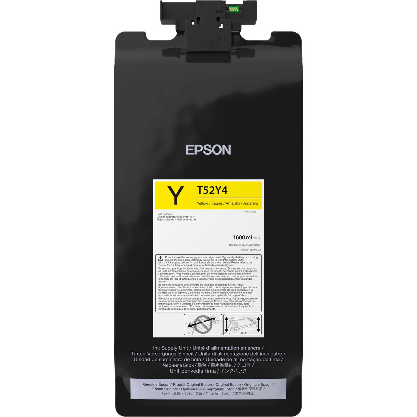 Epson® T52Y420 (T52Y) High-Capacity Ink, Yellow (EPST52Y420)