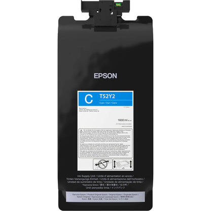 Epson® T52Y220 (T52Y) High-Capacity Ink, Cyan (EPST52Y220)