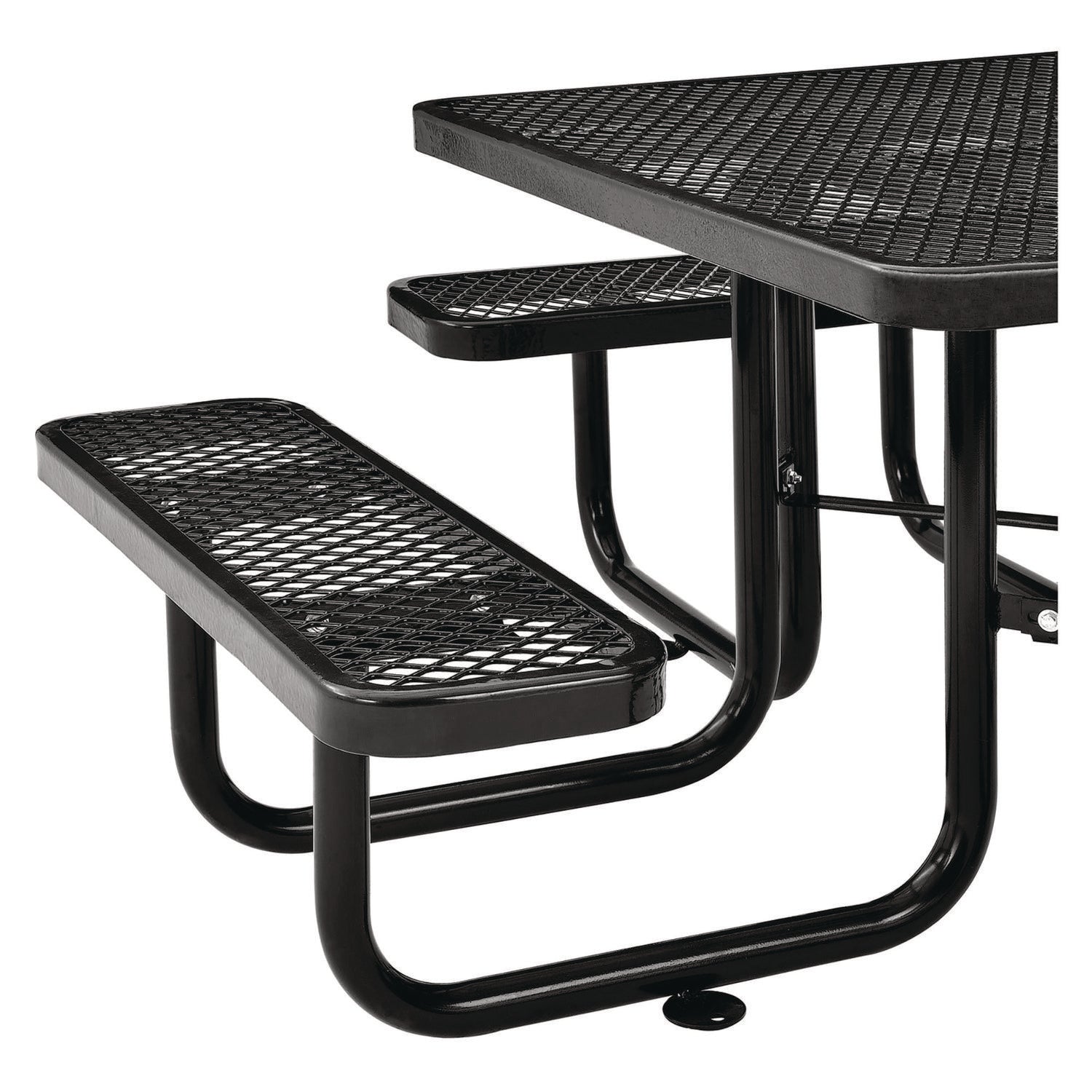 global-industrial-expanded-steel-picnic-table-square-81-x-81-x-29-5-black-top-black-base-legs-gbe277151bk_2