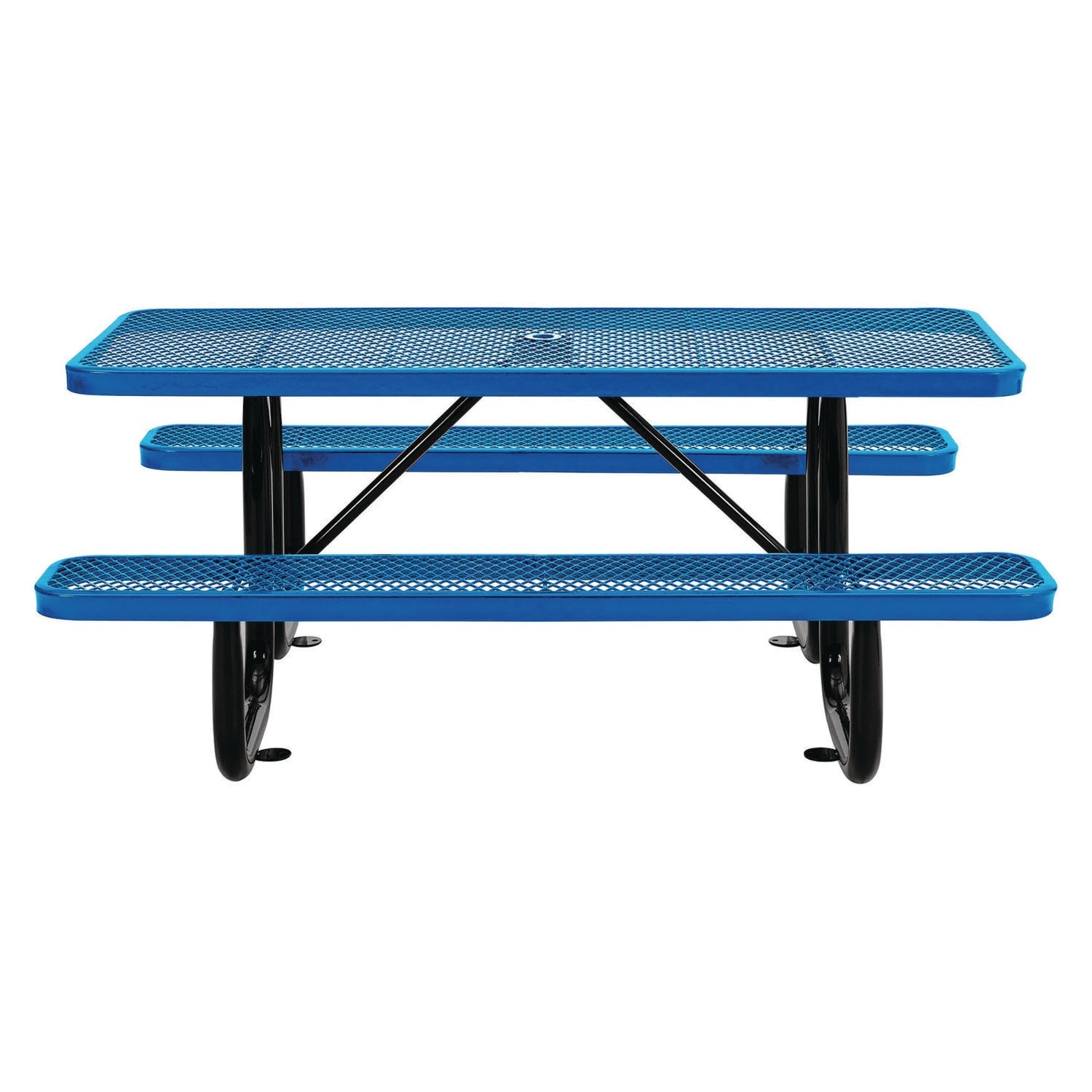 global-industrial-expanded-steel-picnic-table-rectangular-72-x-62-x-29-5-blue-top-blue-base-legs-gbe277152bl_2