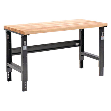 global-industrial-standard-duty-butcher-block-top-adjustable-height-workbench-2-000-lbs-60-x-30-x-30-88-to-36-88-black-gbe183166bk_2
