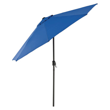 global-industrial-outdoor-umbrella-with-tilt-mechanism-102-span-94-long-blue-canopy-black-handle-gbe436970_2